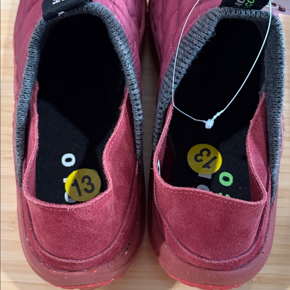 Holo Eco Maroon Slip-On Shoes - Picture 4 of 5